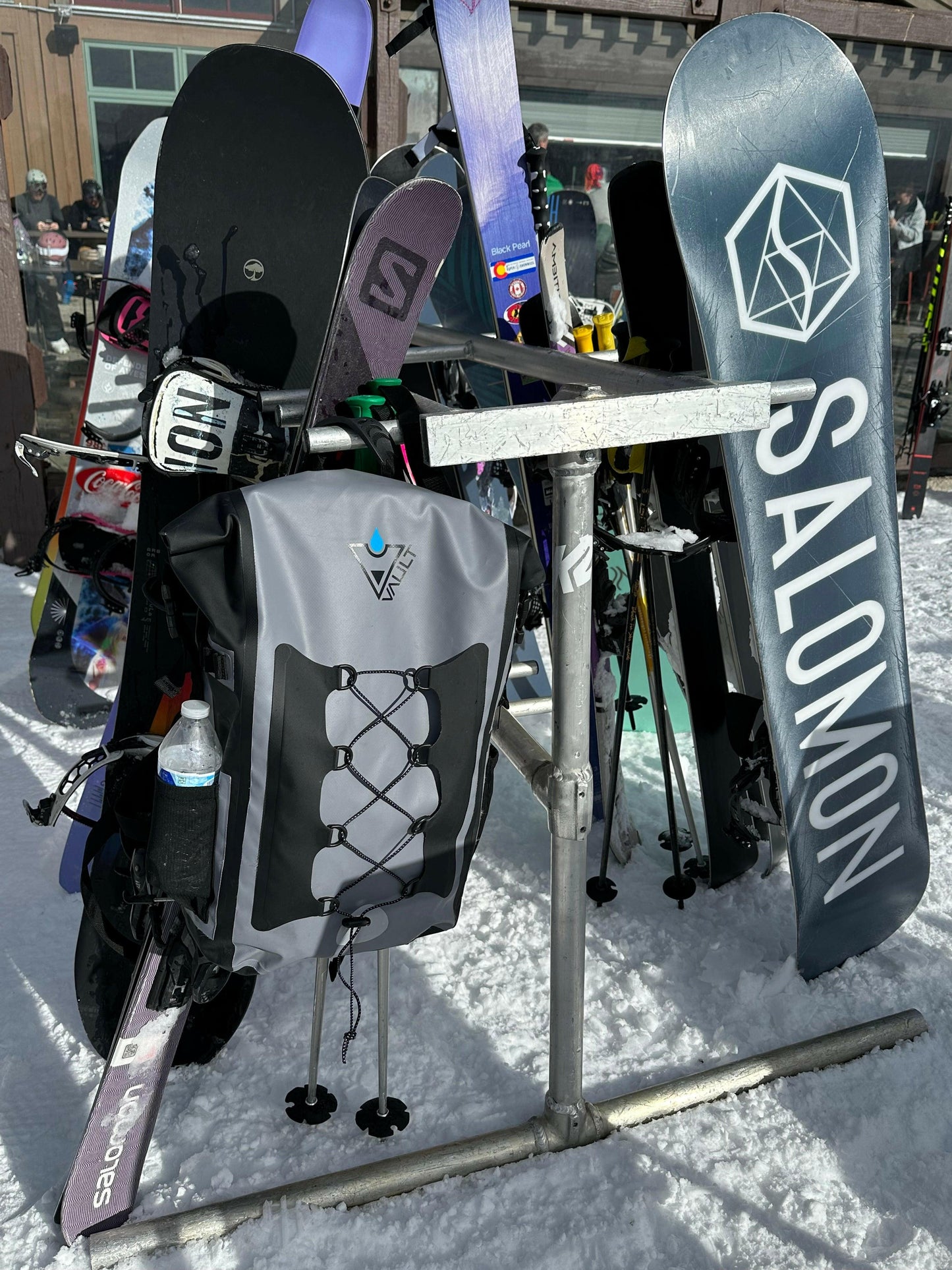 Triton Dry Bag Backpack (Space Gray) - Vault Active Gear