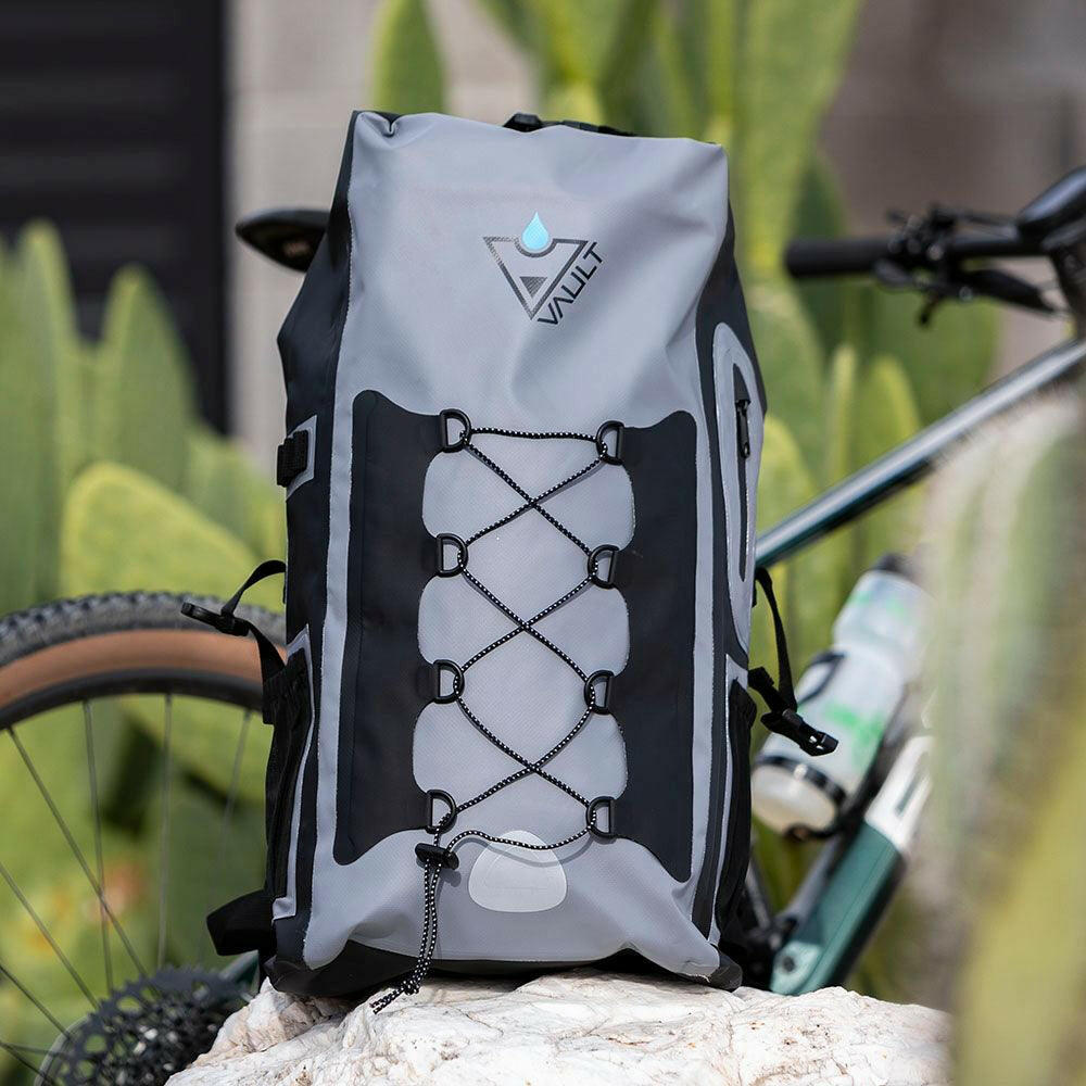 Triton Dry Bag Backpack (Space Gray) - Vault Active Gear