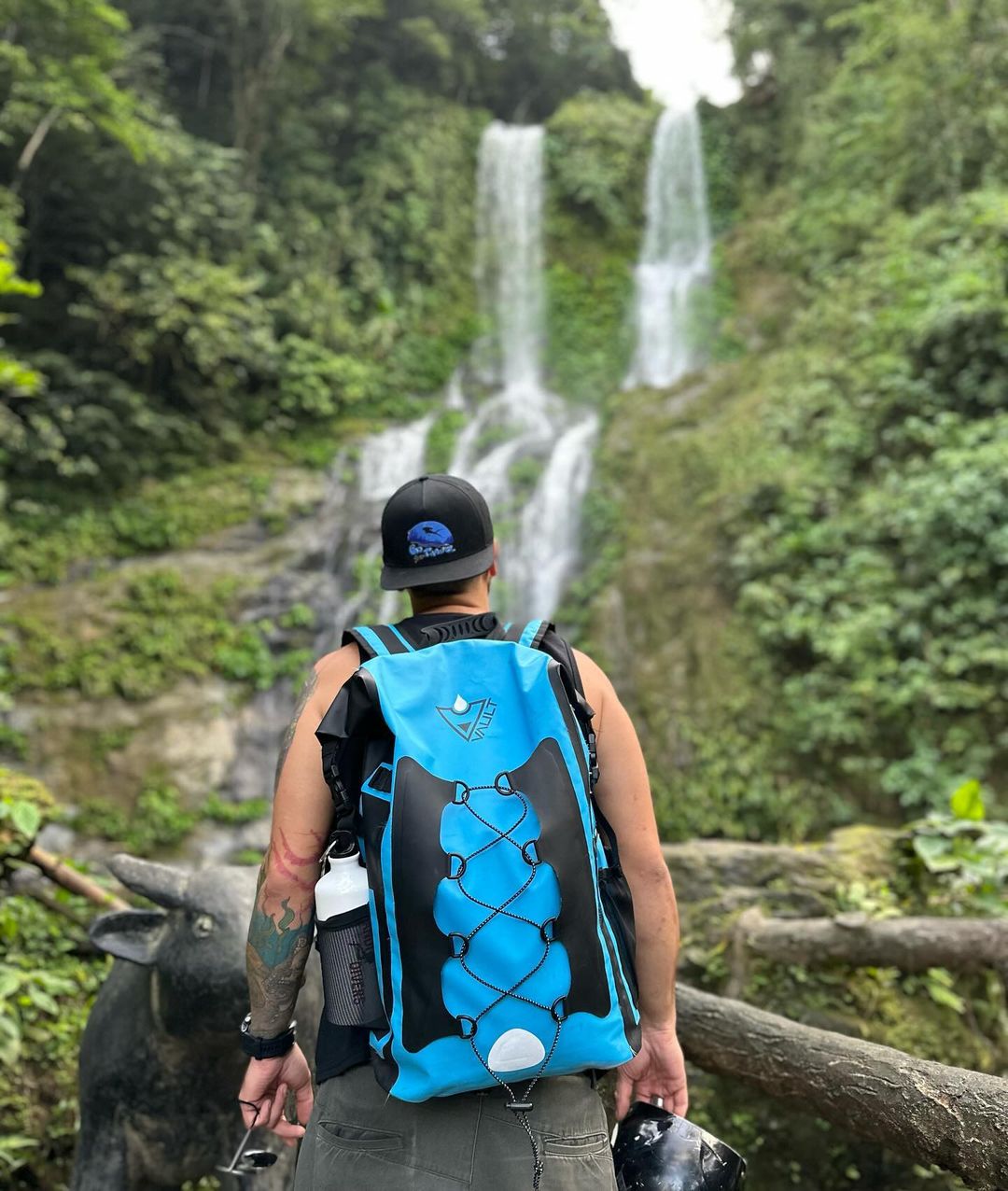 Hiking and Rock Climbing Backpack Waterfalls